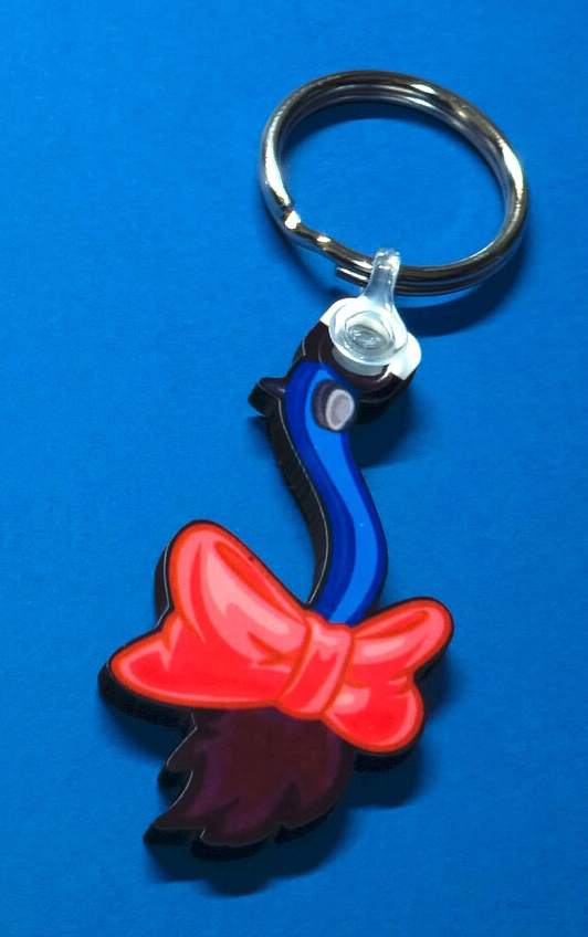 Eeyore Tail Keyring - Winnie the Pooh