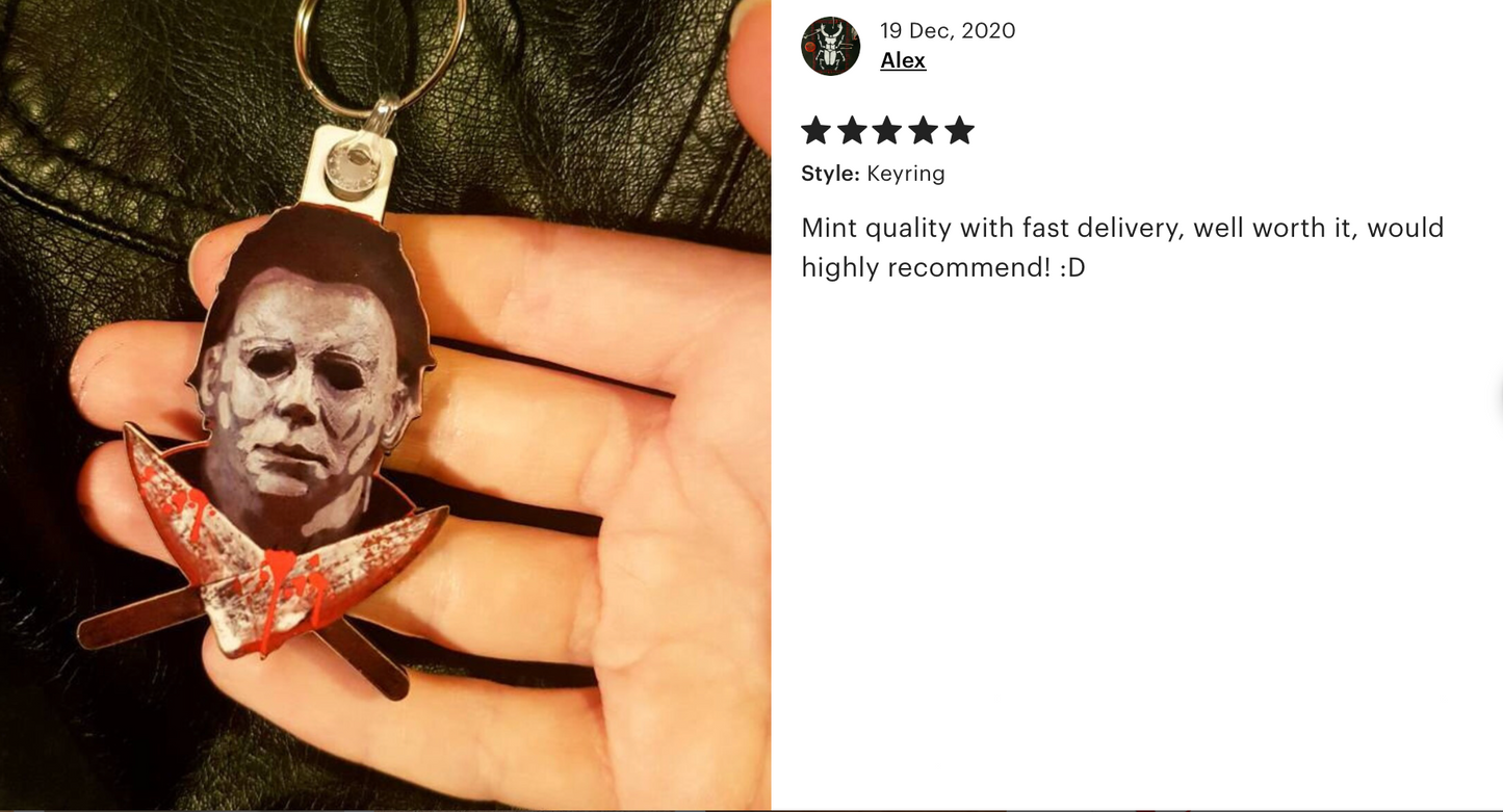 Michael Myers Keyring - Halloween