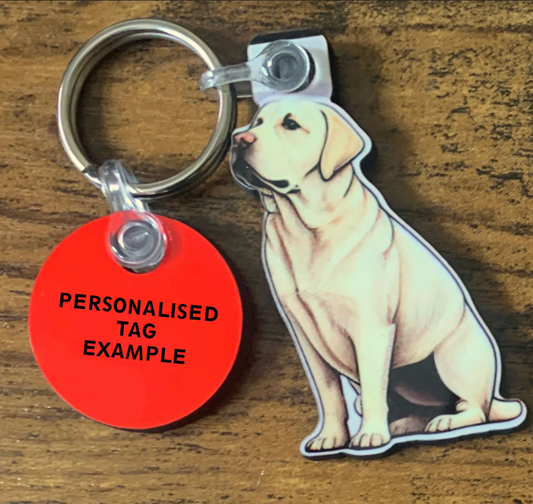 Labrador 1 Keyring