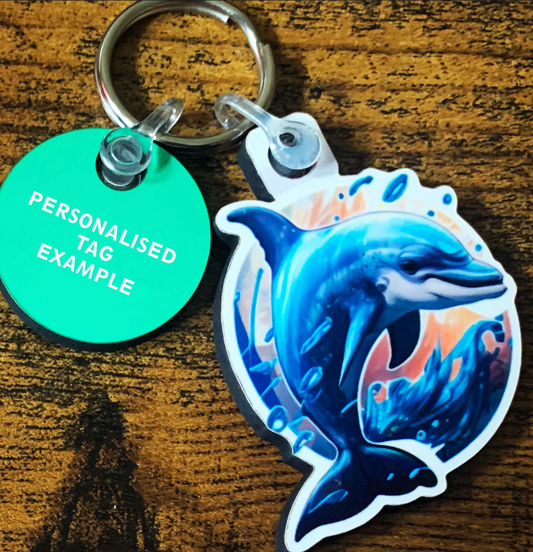 Dolphin 2 Keyring