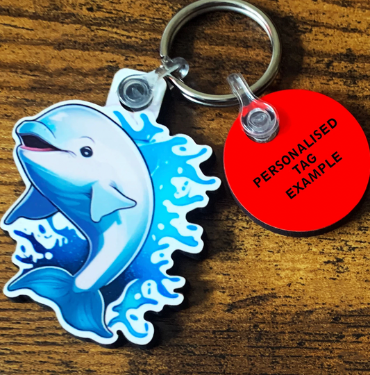 Dolphin 1 Keyring