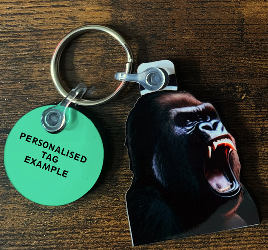 Gorilla 3 Keyring