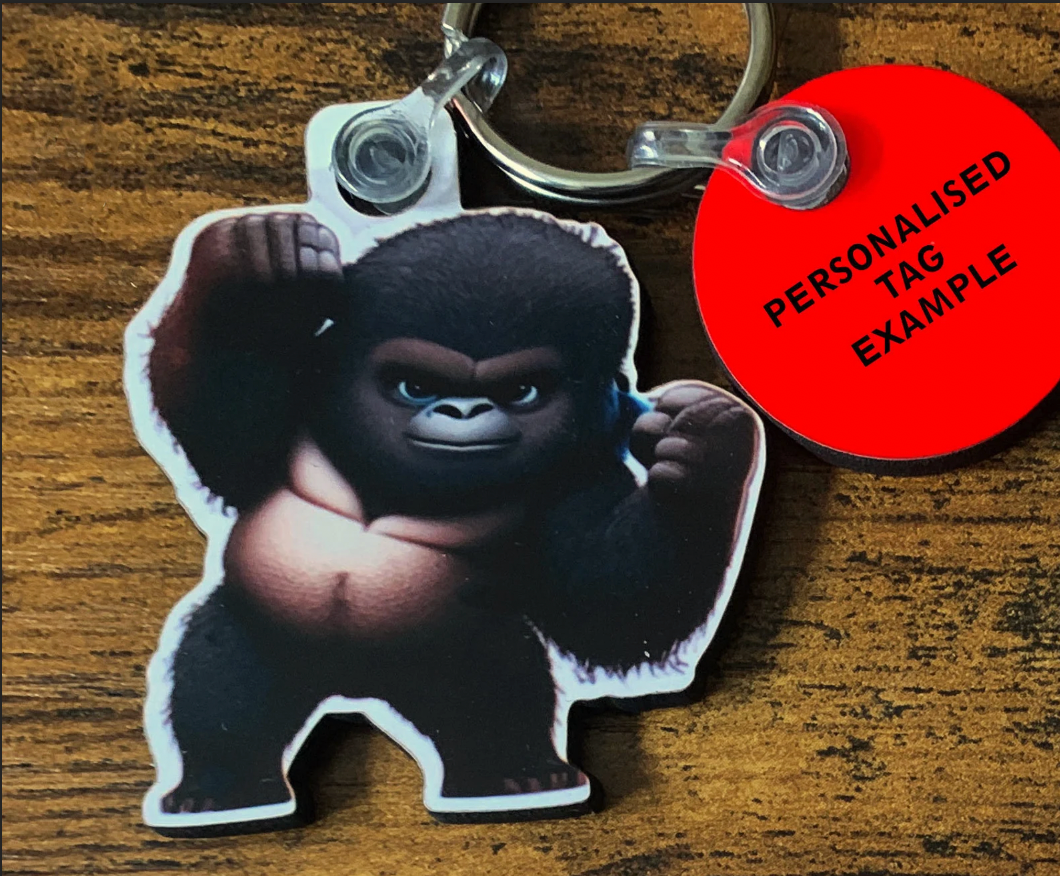 Gorilla 1 Keyring