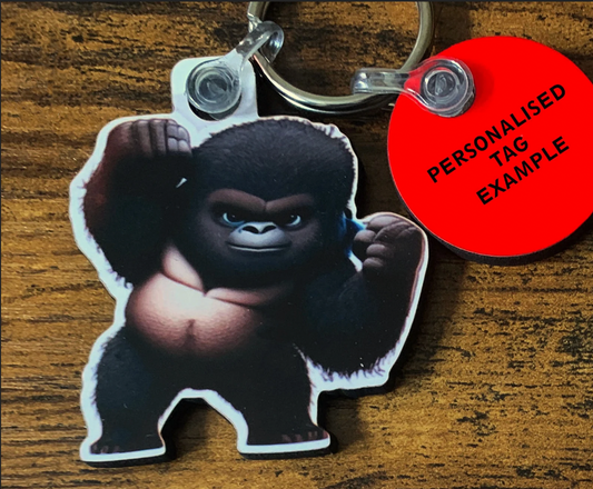 Gorilla 1 Keyring