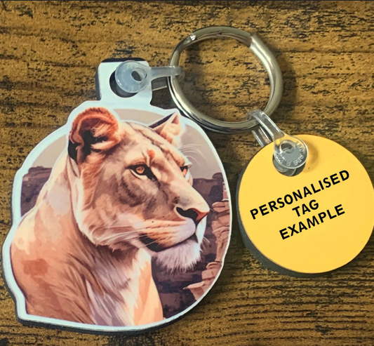 Lioness Keyring