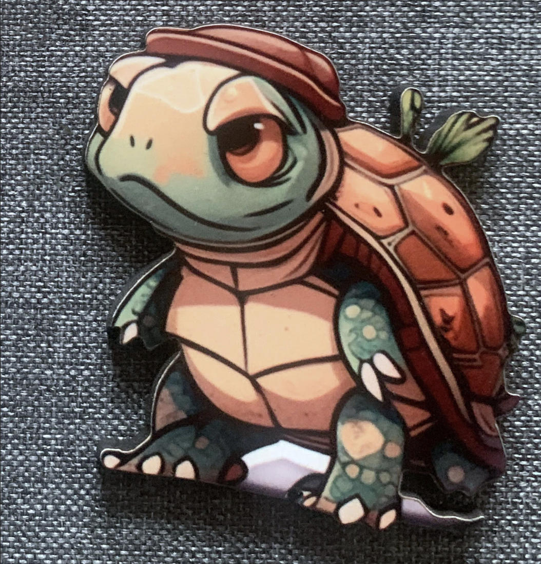 Tortoise 3 Pin Badge/ Magnet