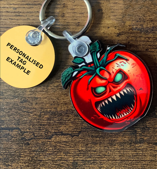 Killer Tomato 1 Keyring
