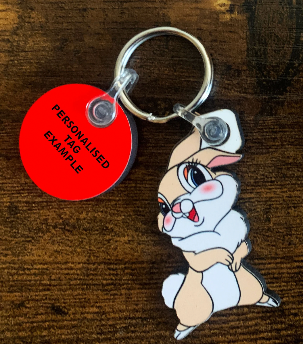 Mrs Bunny Keyring - Bambi