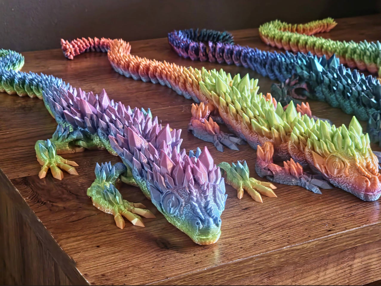 Large Flexi Crystal Dragon