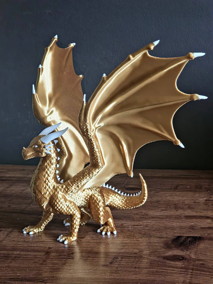 Golden Dragon Ornament