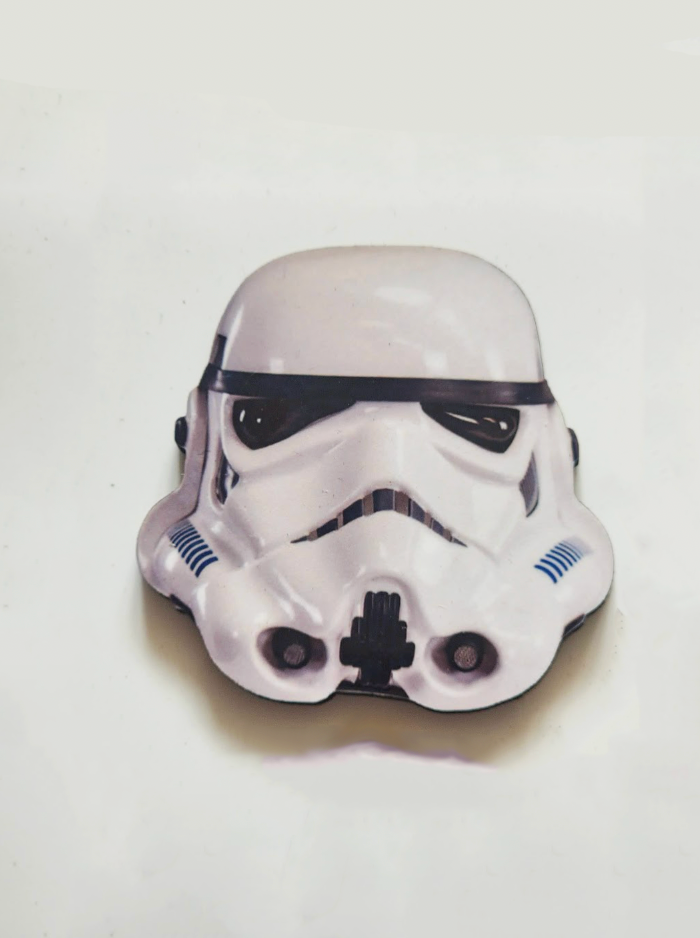 Stormtrooper Helmet Pin Badge/ Magnet - Star Wars