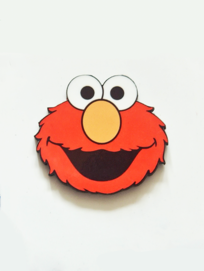 Elmo Pin Badge/ Magnet - Sesame Street