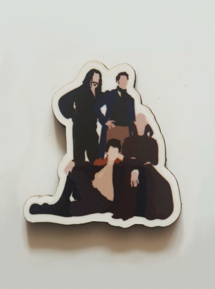 What We Do in the Shadows All Cartoon Pin Badge/ Magnet