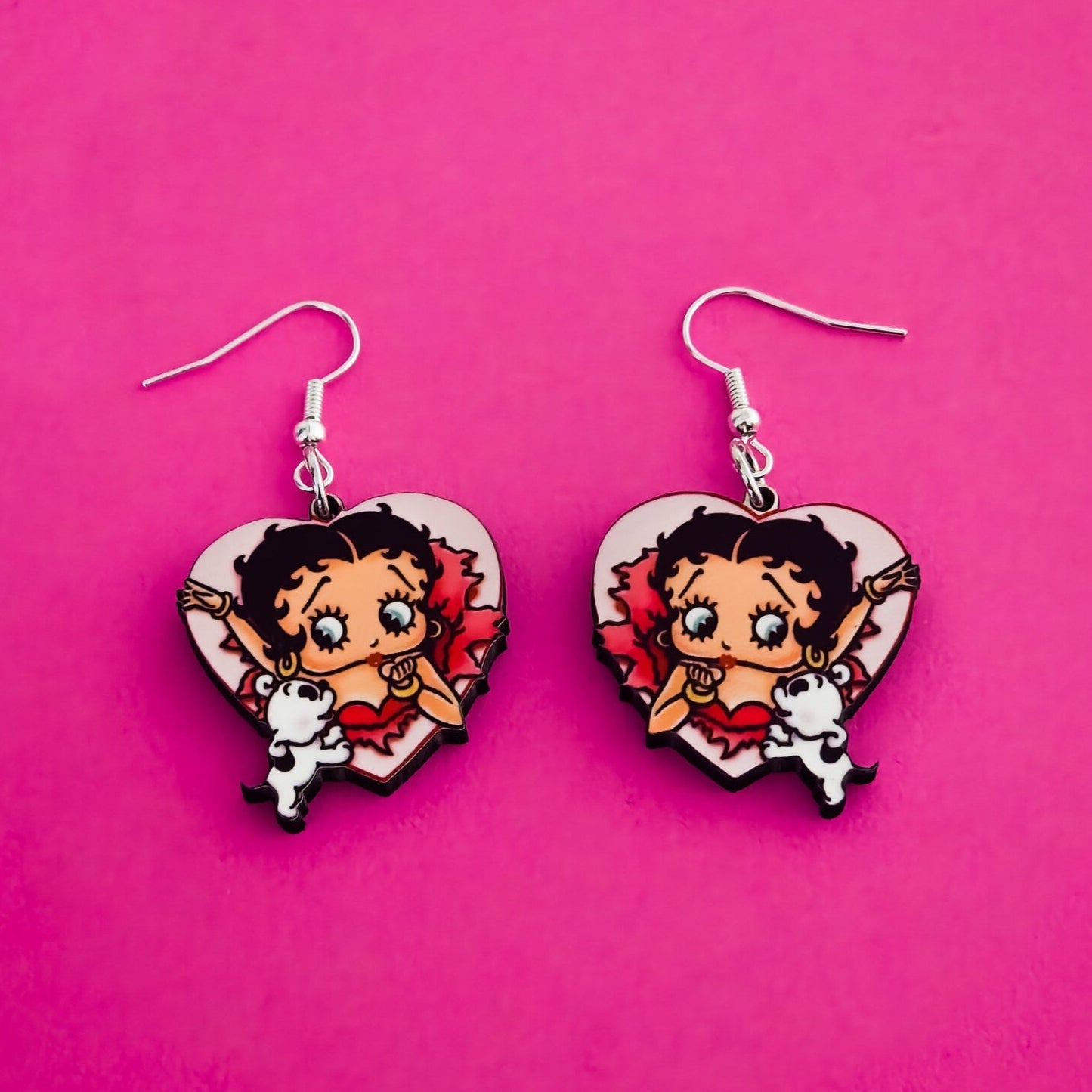 Betty Boop and Pudgy Heart