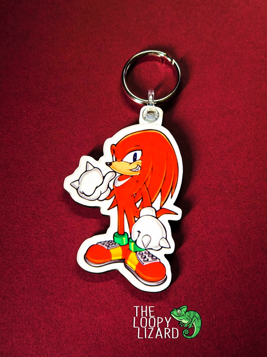 Knuckles Keyring - Sonic the Hedgehog