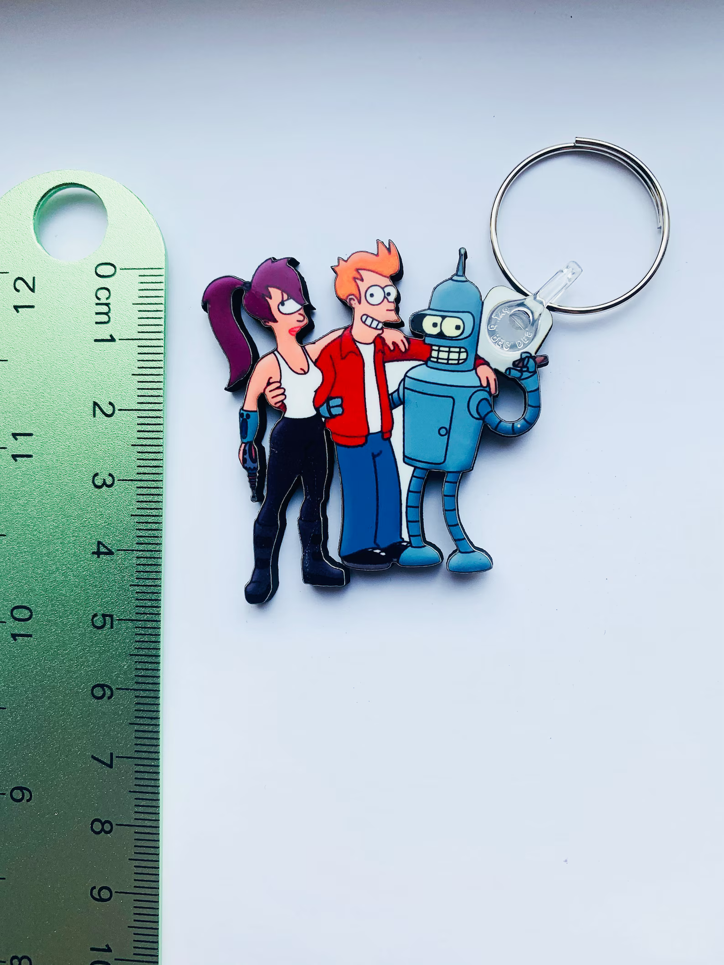 Leela, Fry and Bender Keyring - Futurama