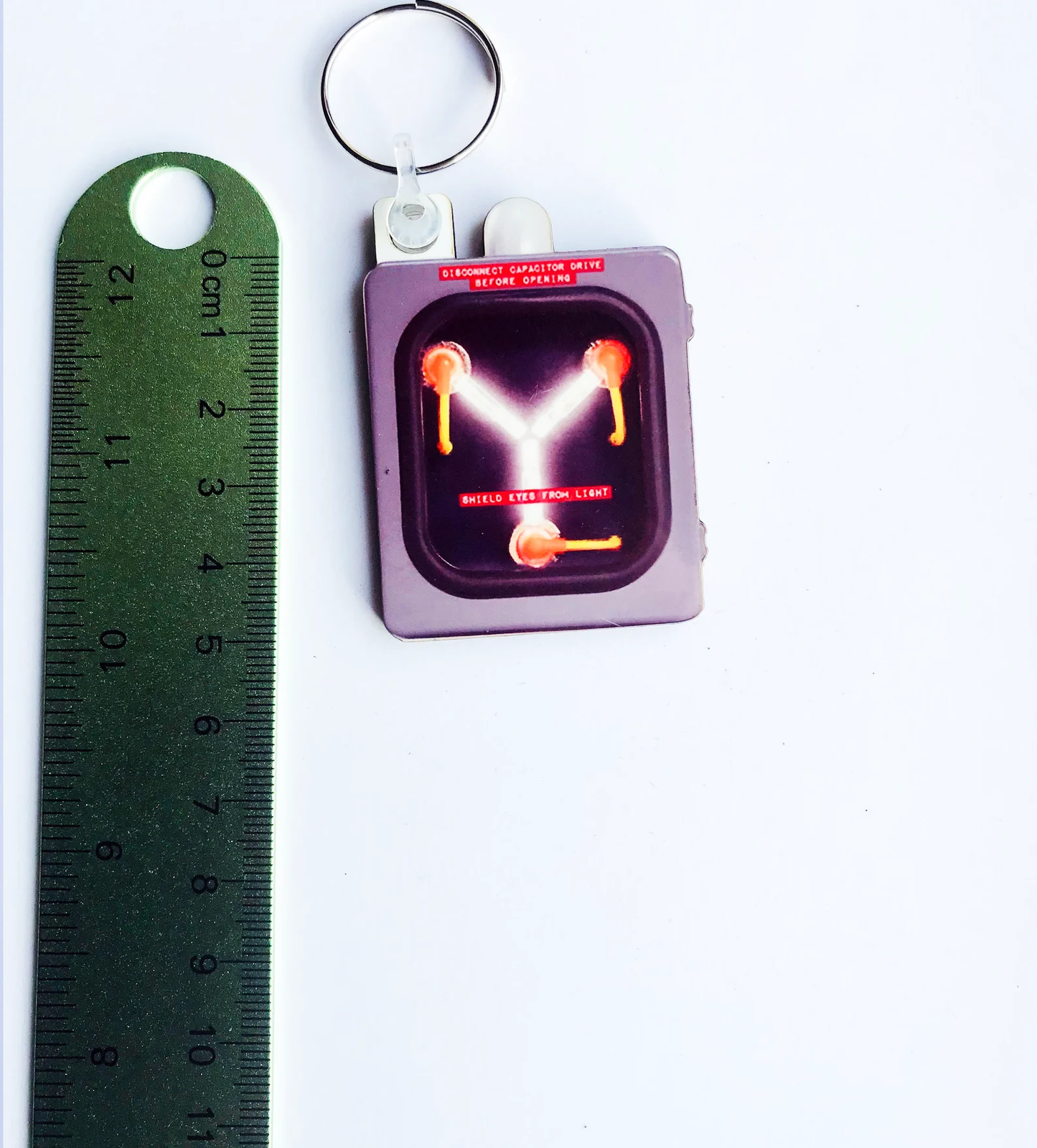 Flux Capacitor Keyring - Back to the Future