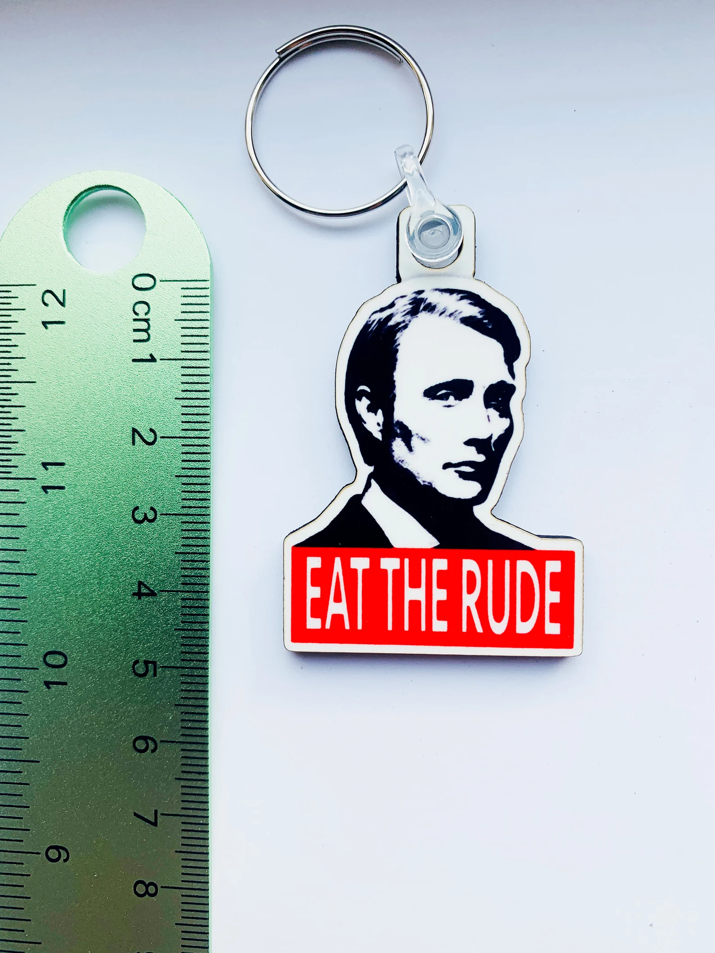 Eat the Rude Keyring - Hannibal