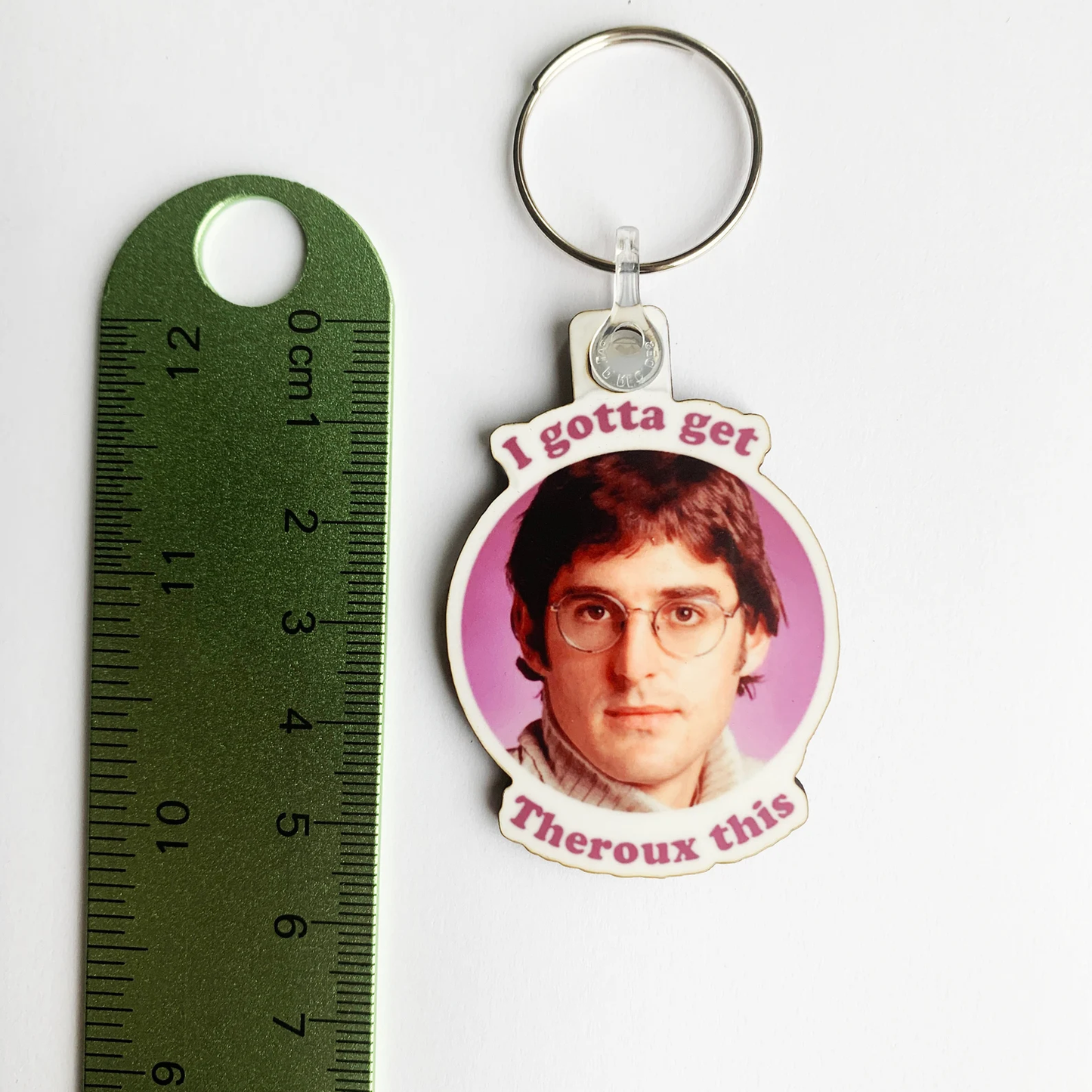 Louis Theroux "I Gotta Get Theroux This" Keyring