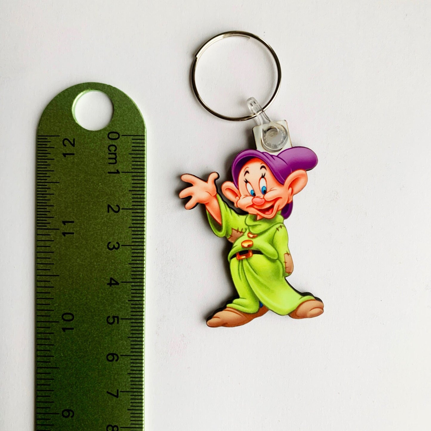 Dopey Dwarf Keyring - Snow White