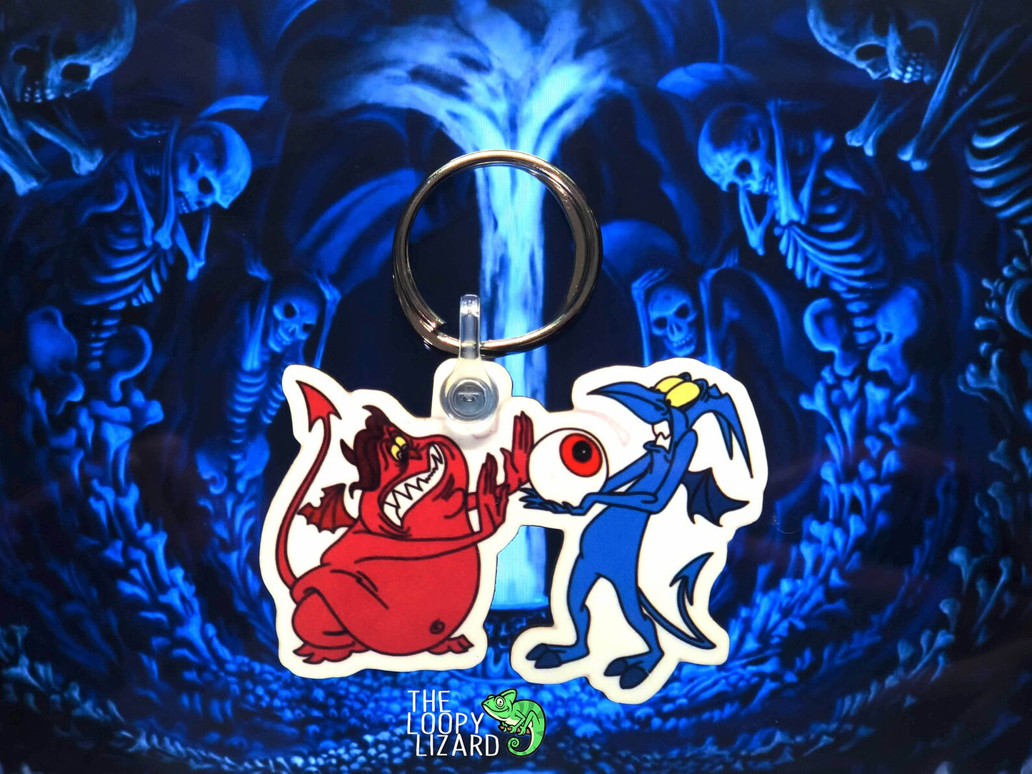 Pain and Panic Keyring - Hercules