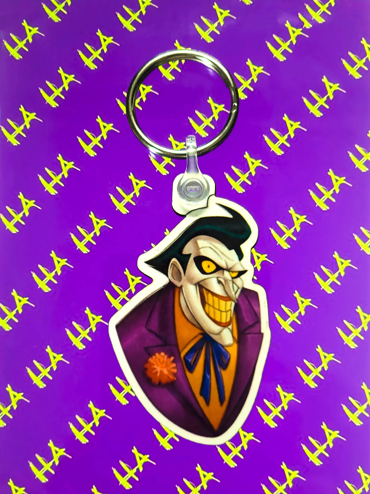 Joker Cartoon Keyring - Batman