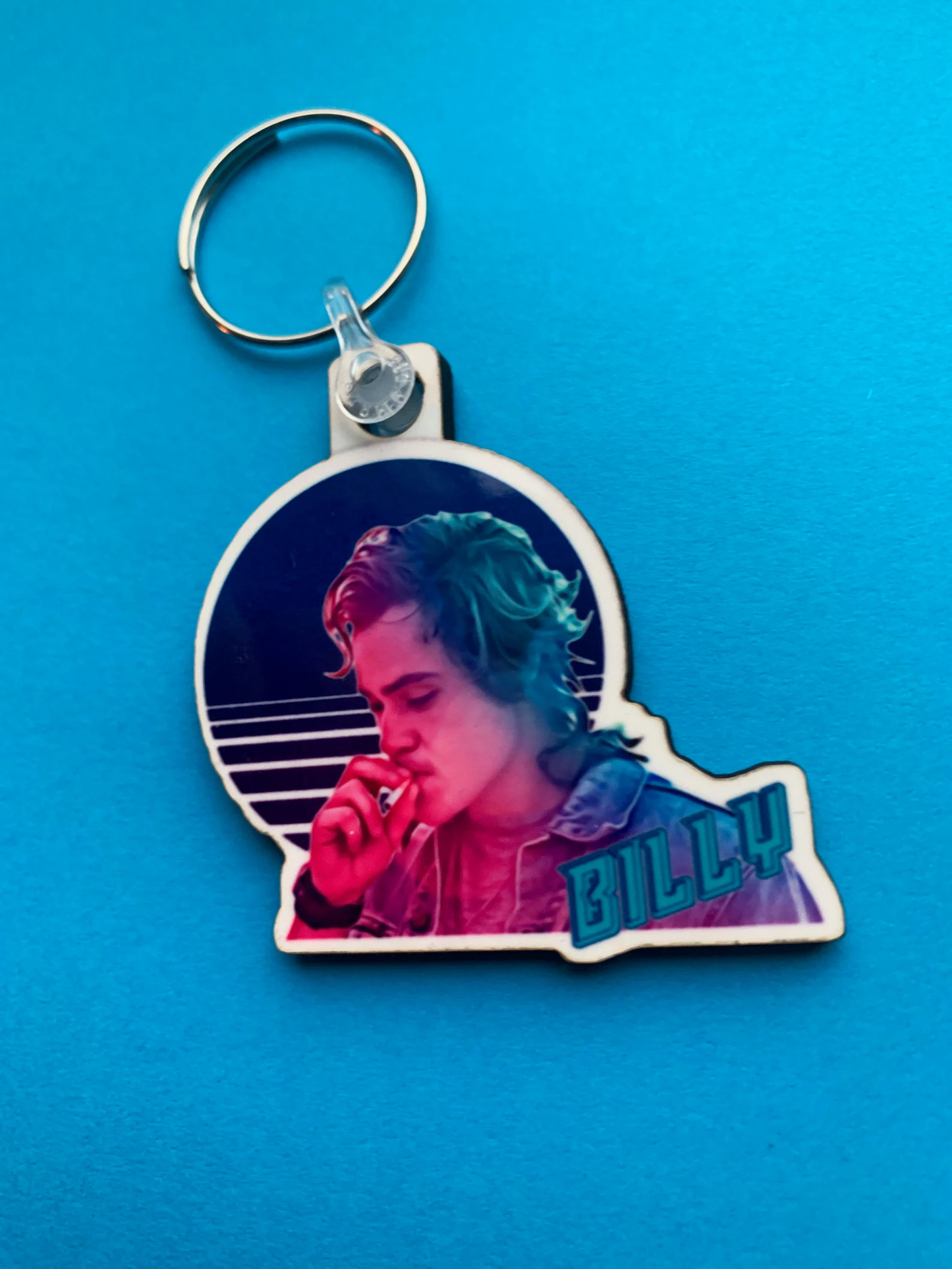 Billy Hargrove Keyring - Stranger Things