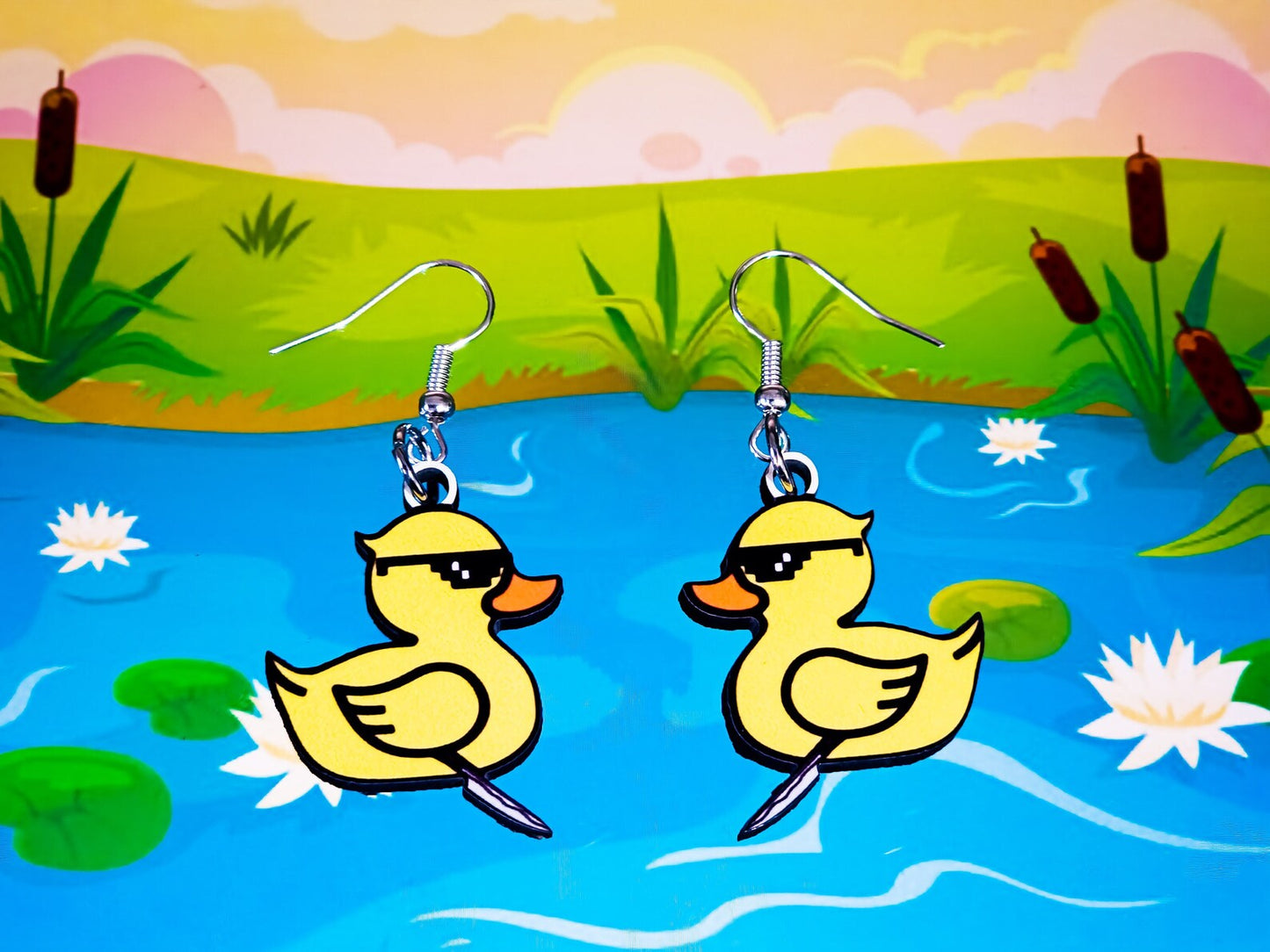 Rubber Duck With Knife