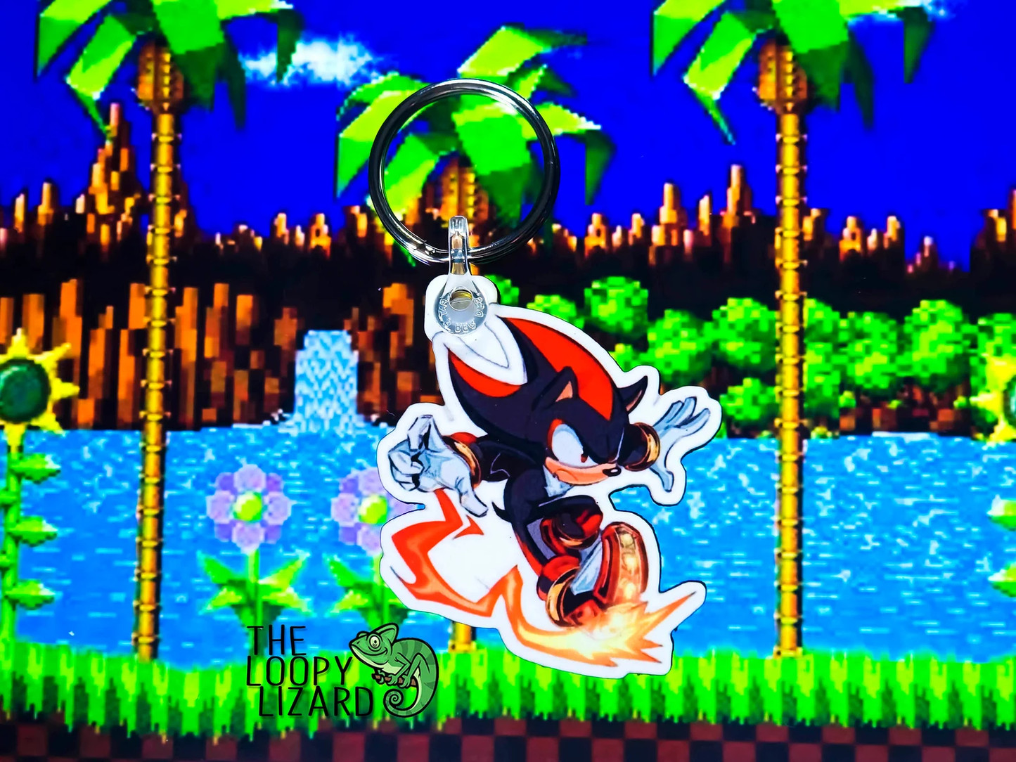 Shadow Keyring - Sonic the Hedgehog