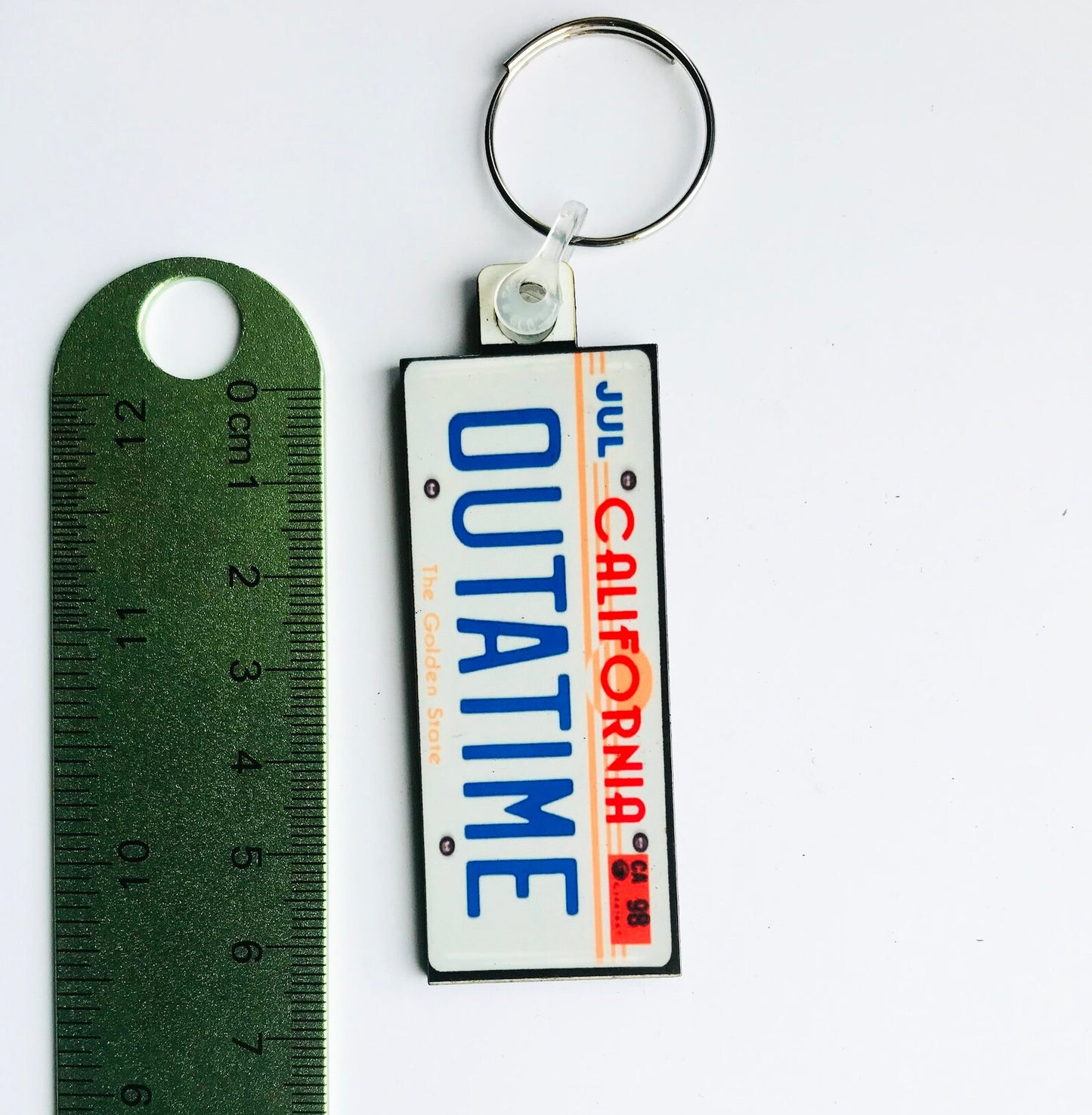 Outatime Keyring - Back to the Future