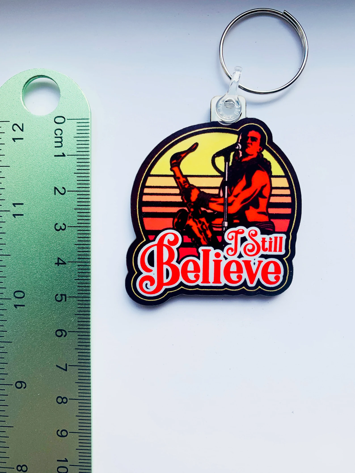 Sax Man "I Still Believe" Keyring - The Lost Boys