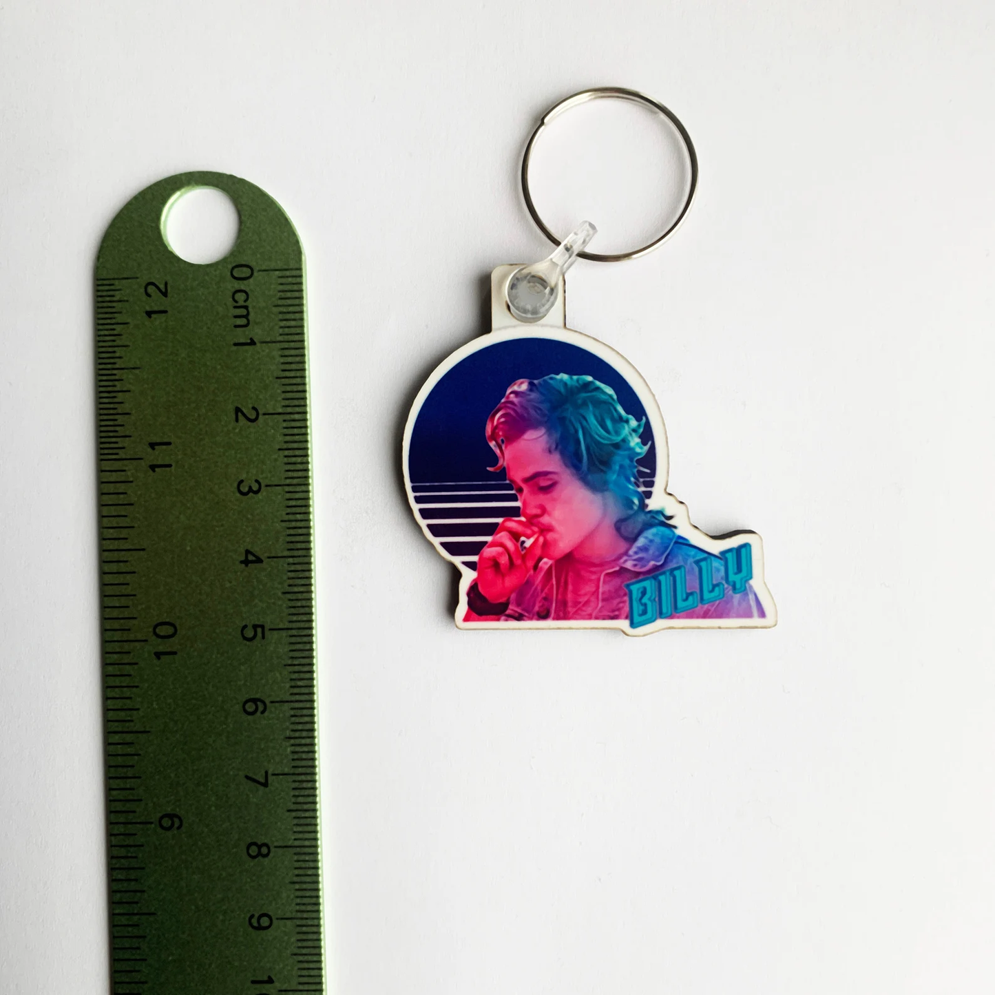 Billy Hargrove Keyring - Stranger Things