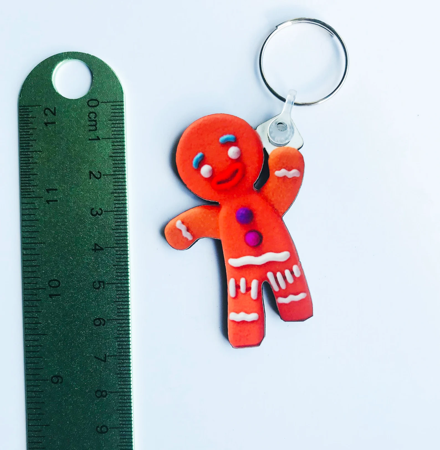 Gingerbread Man Keyring - Shrek