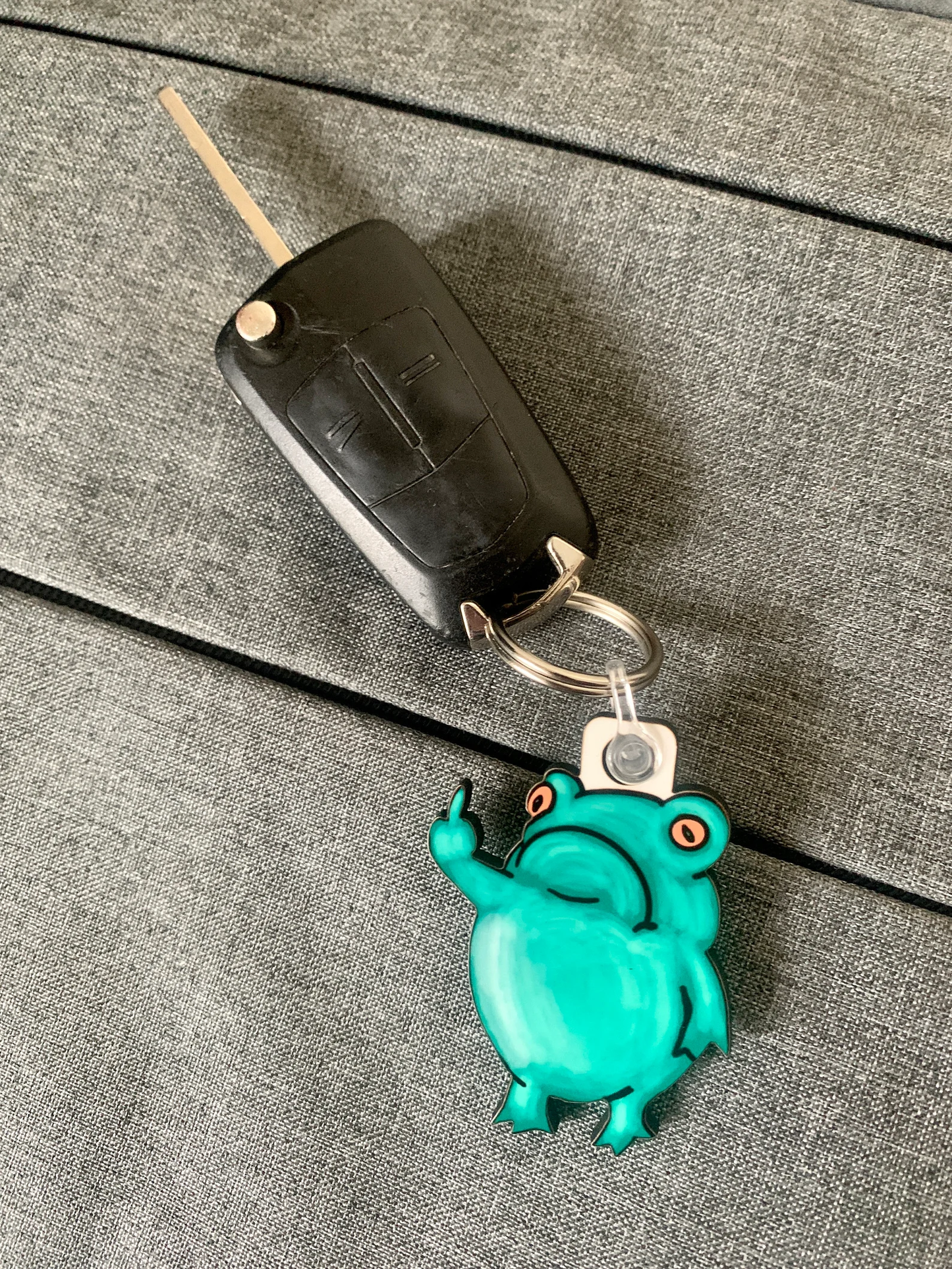 Swear Frog Keyring