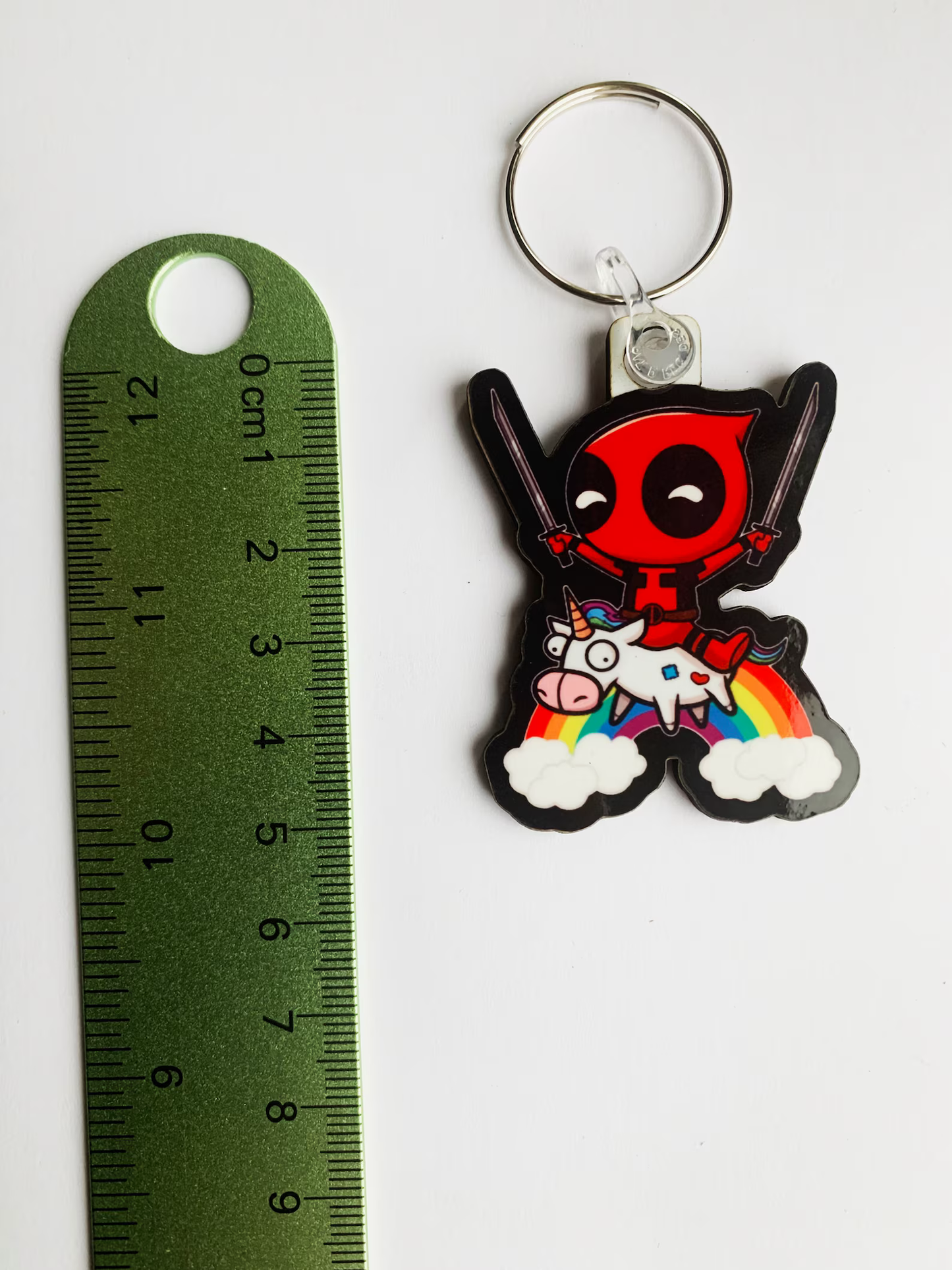 Baby Deadpool Keyring