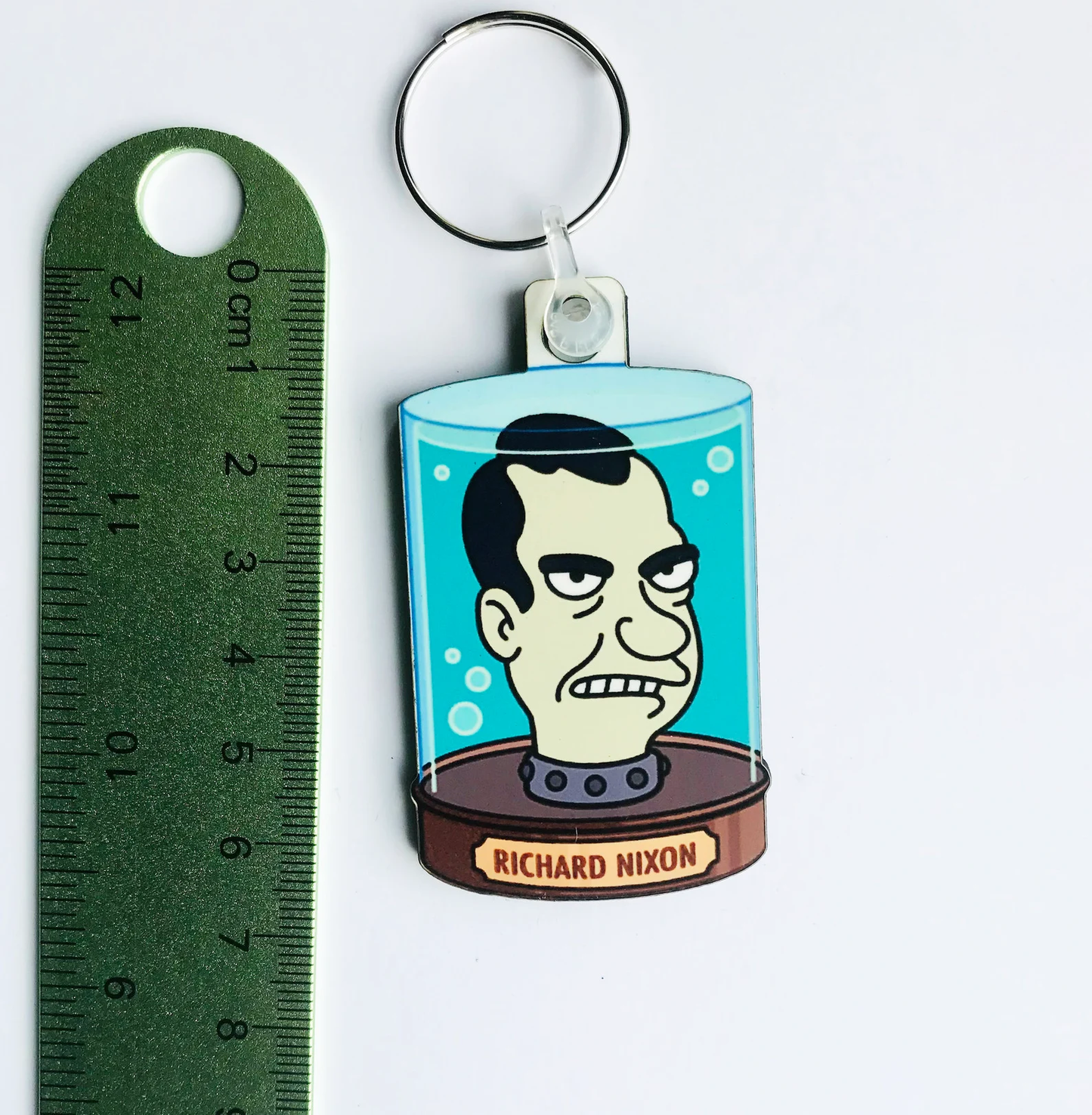 Richard Nixon Keyring - Futurama