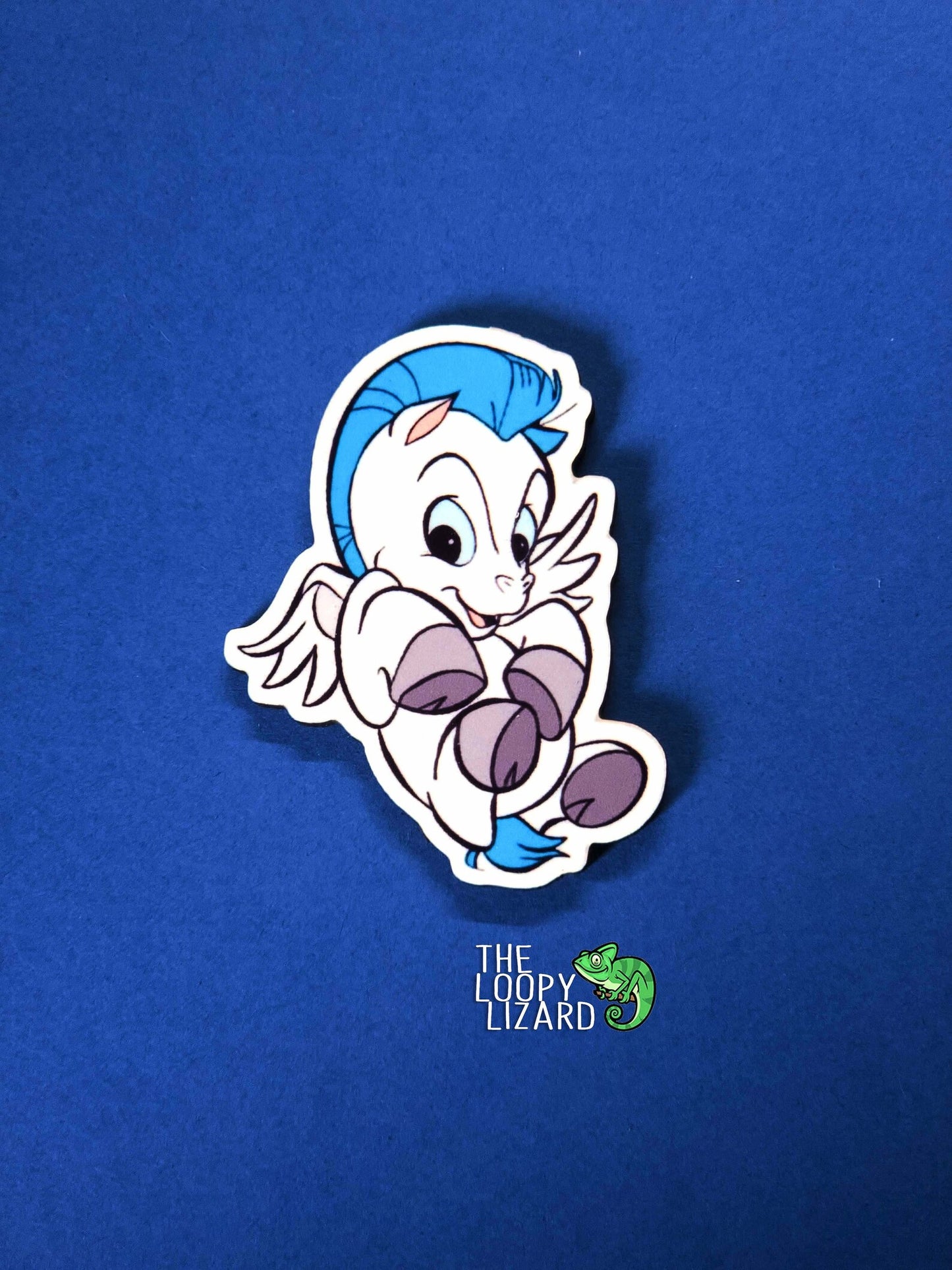 Pegasus Pin Badge/ Magnet - Hercules