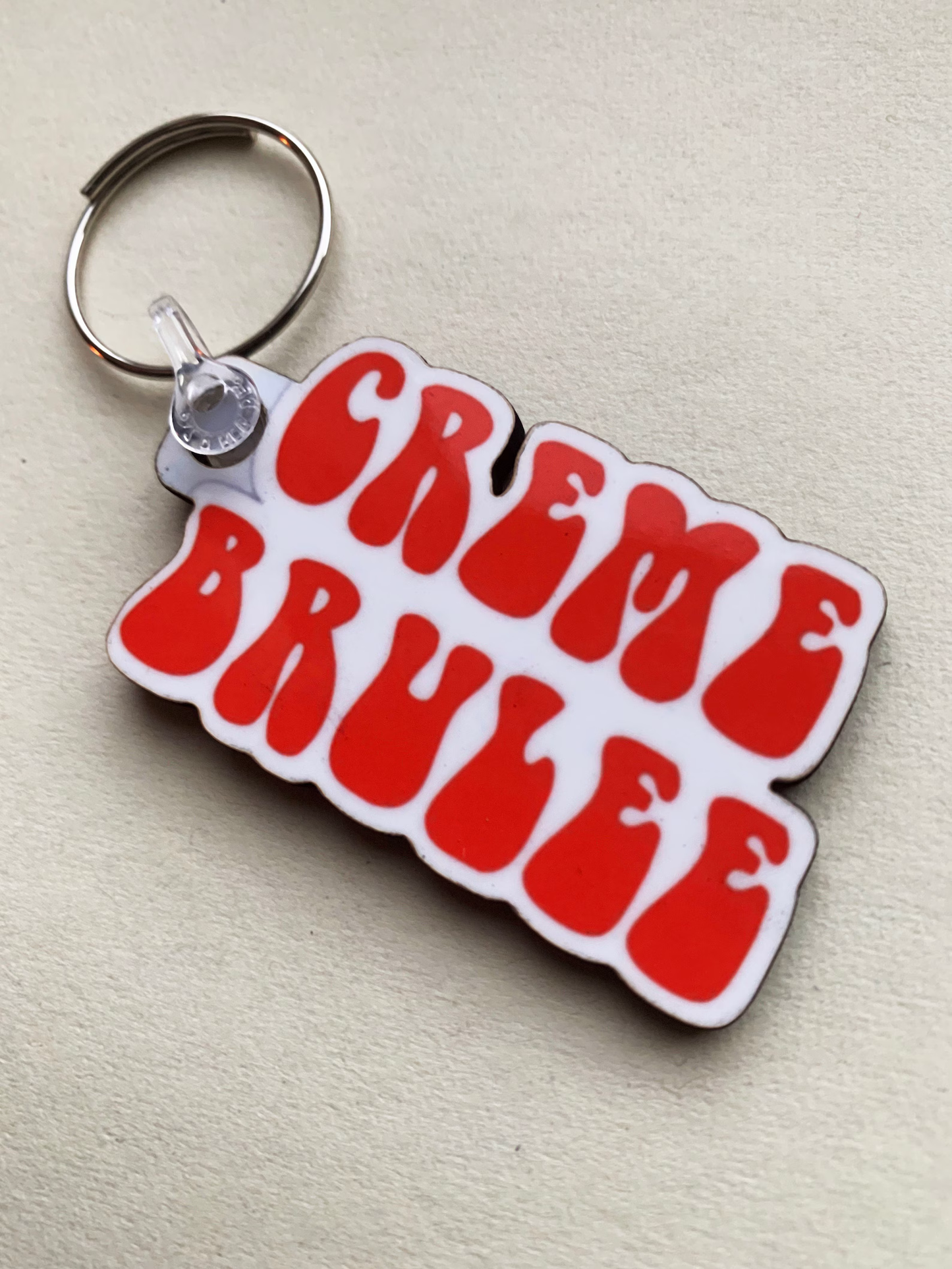 Creme Brulee keyring - League of Gentlemen