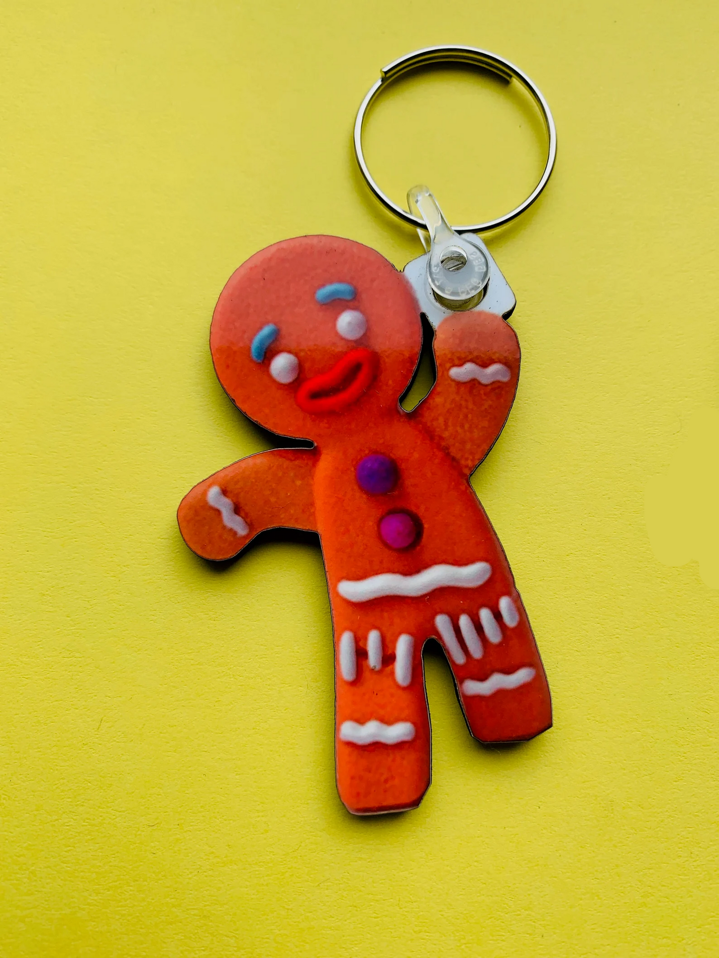 Gingerbread Man Keyring - Shrek