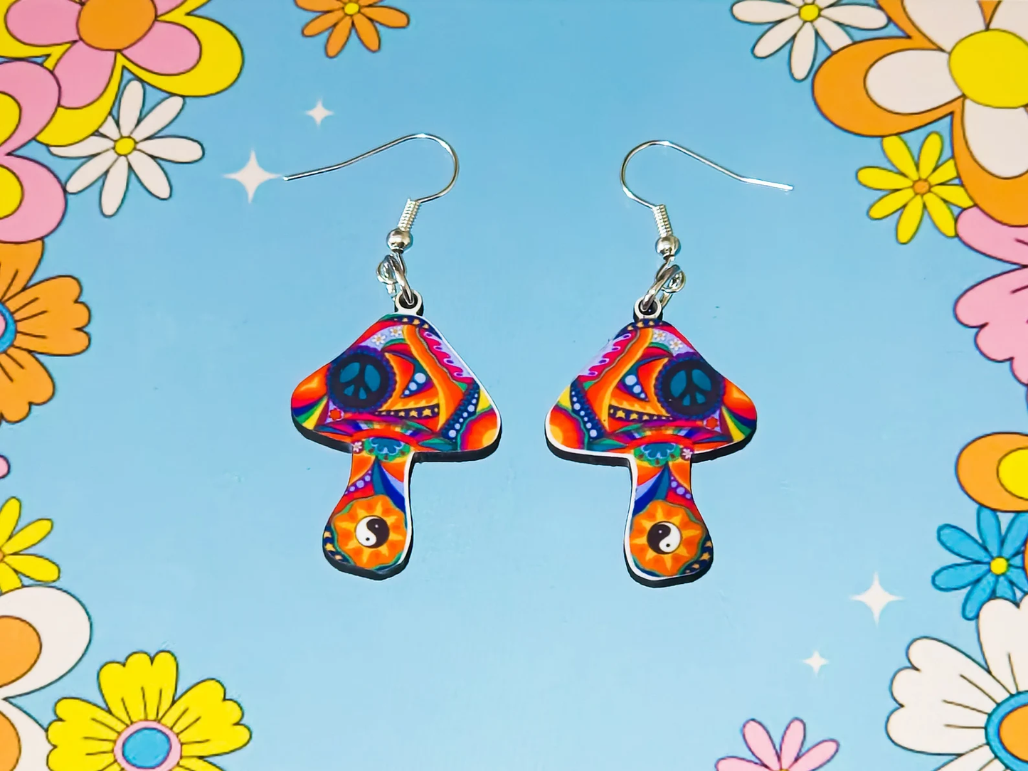 Hippie Styled Mushroom