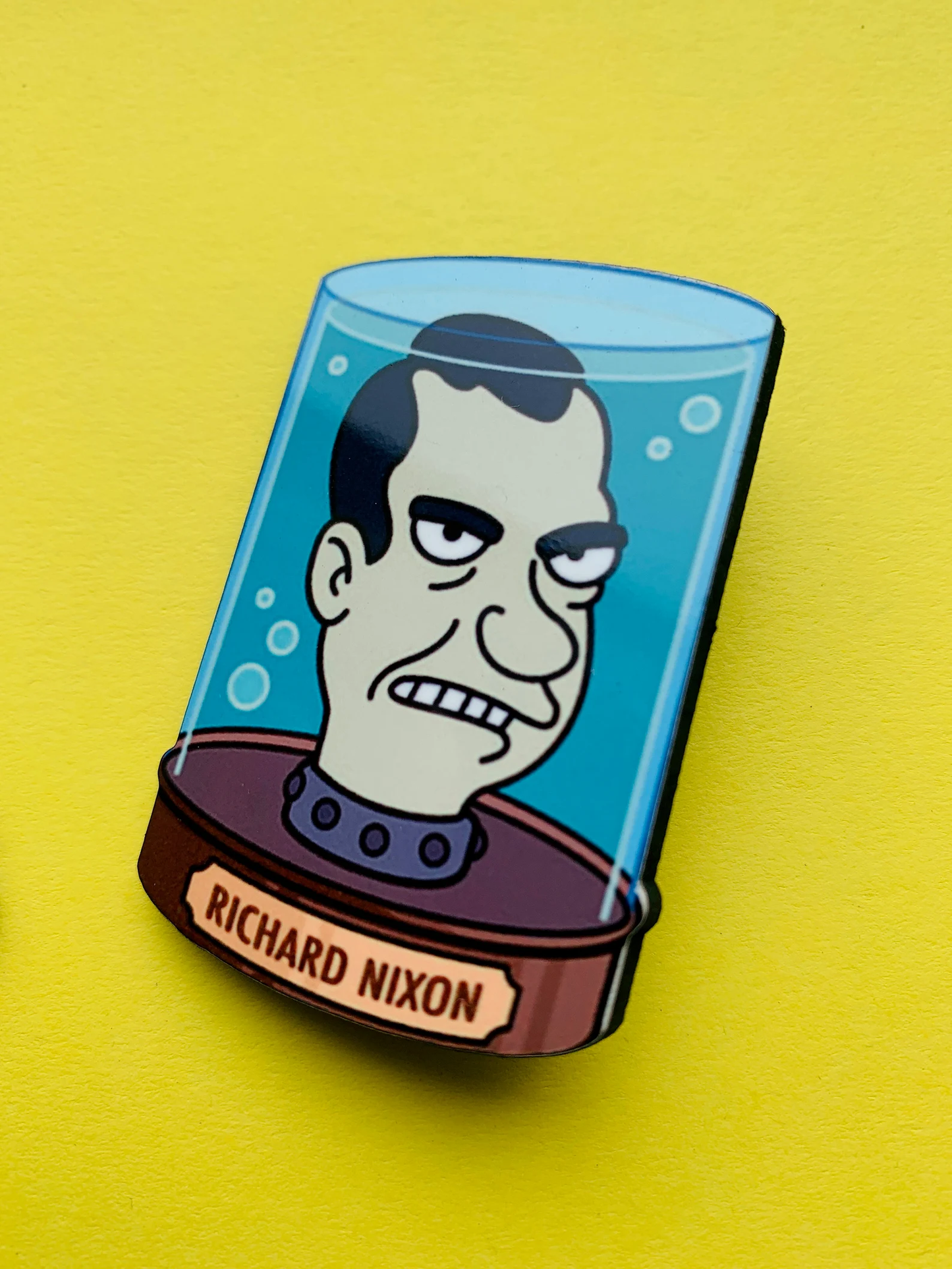 Richard Nixon Pin Badge/ Magnet - Futurama