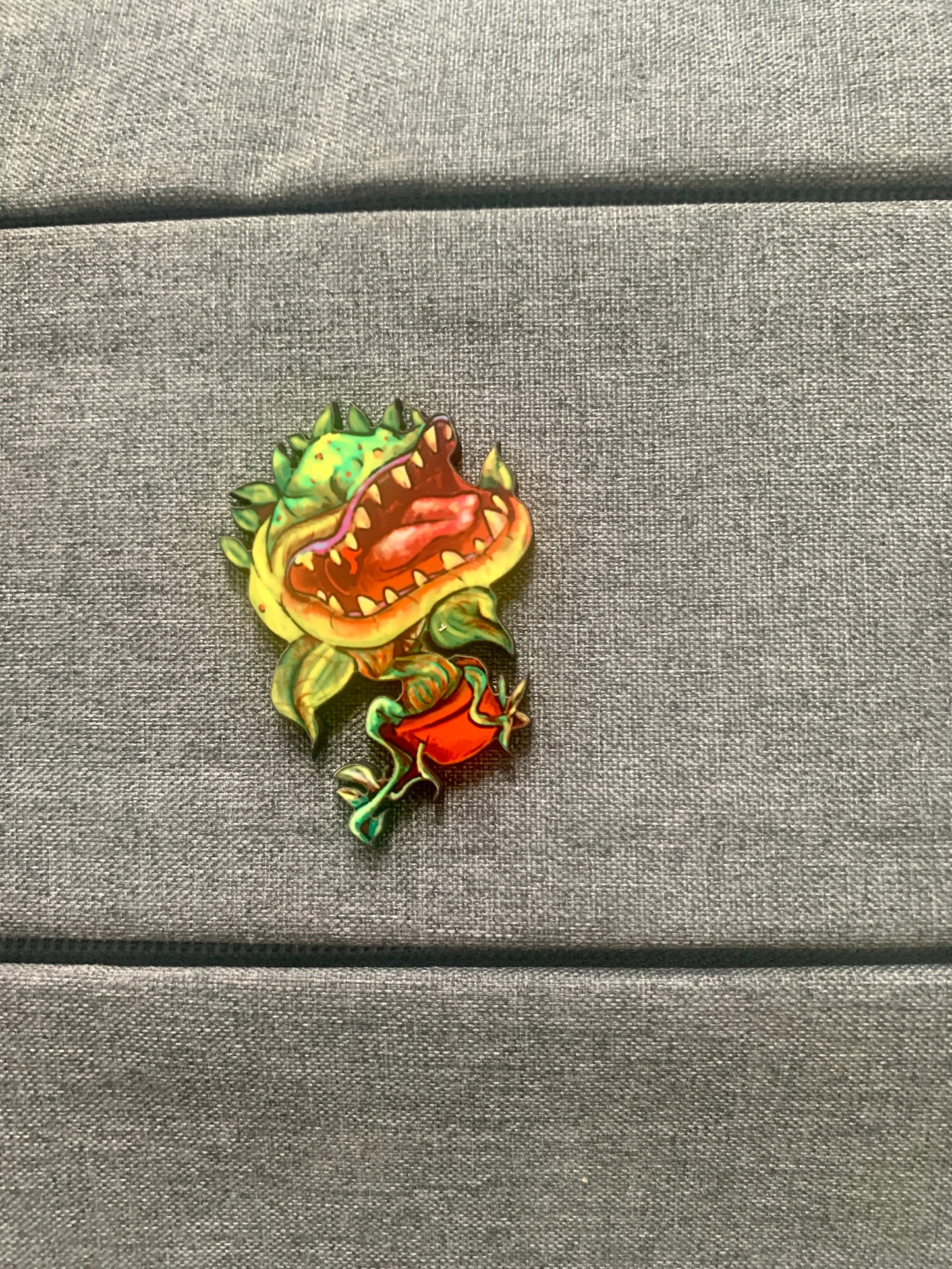 Audrey II Pin Badge/ Magnet - Little Shop of Horrors