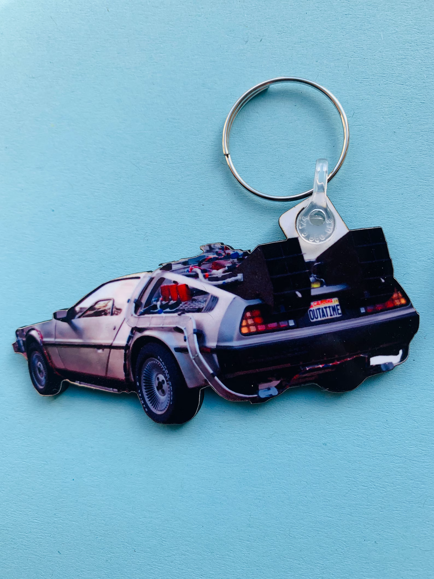 Delorean Keyring - Back to the Future