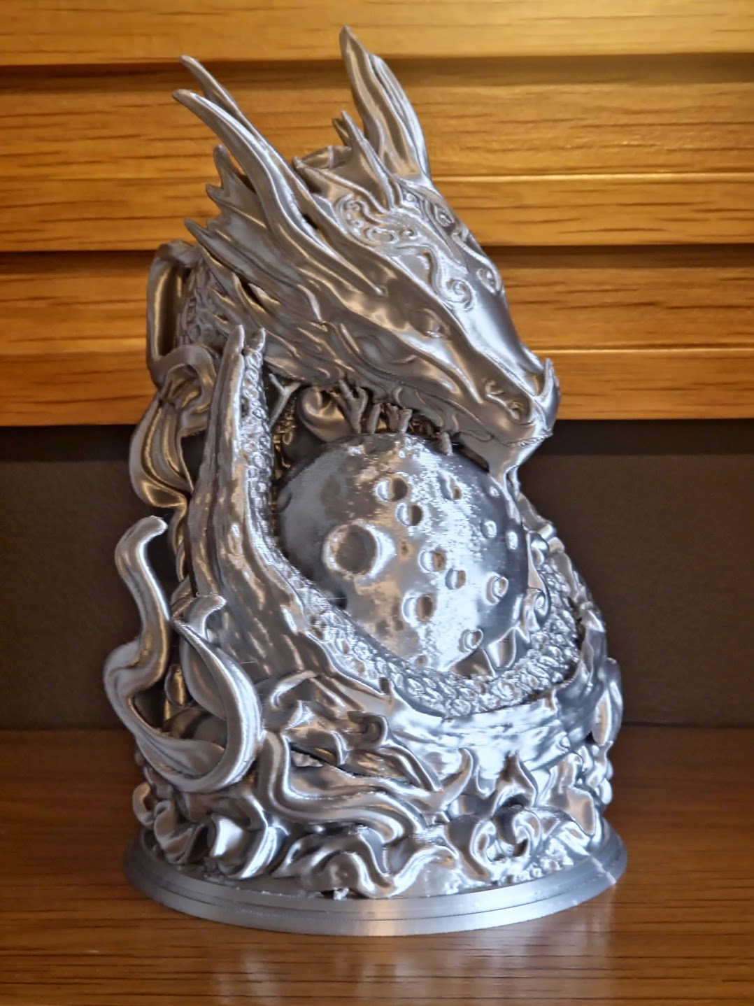 Moon Dragon Bust