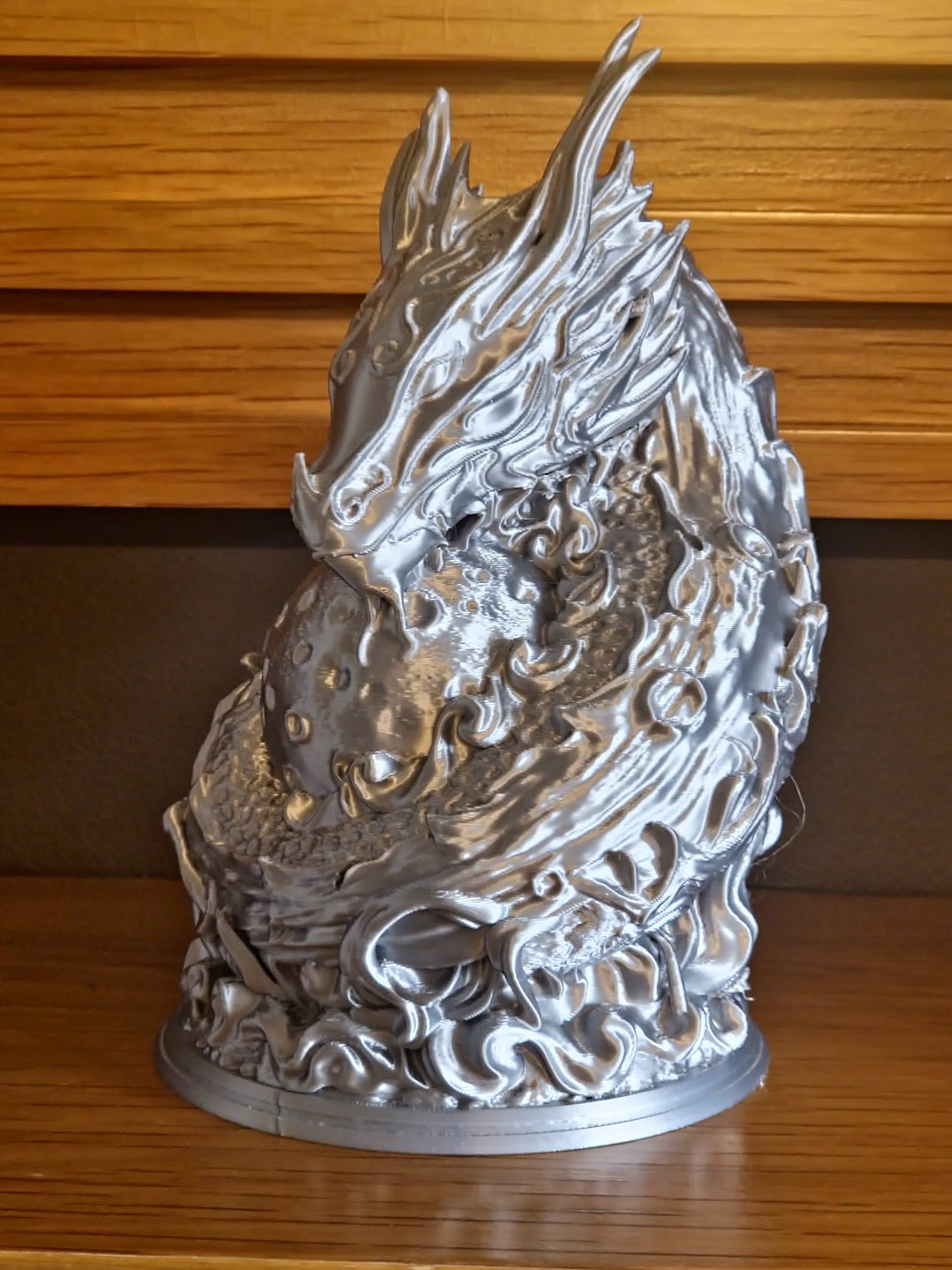 Moon Dragon Bust