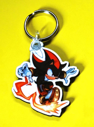 Shadow Keyring - Sonic the Hedgehog