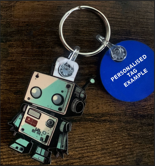 Robot Keyring
