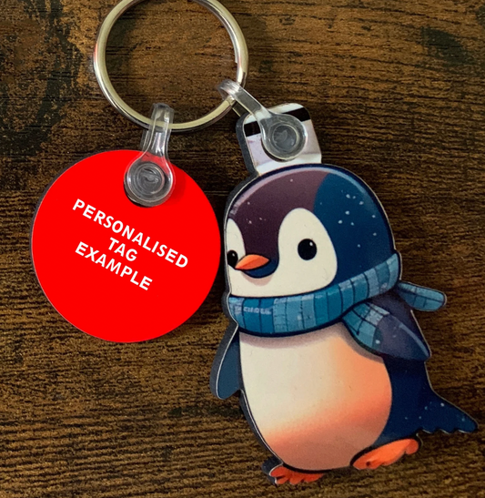 Penguin 4 Keyring