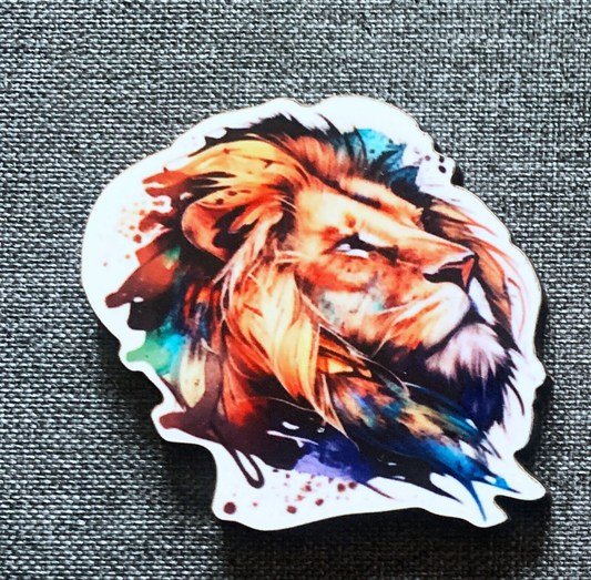 Lion 1 Pin Badge/ Magnet