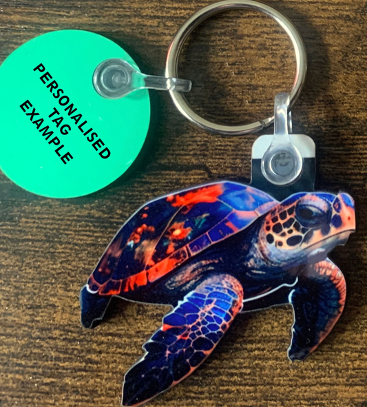 Turtle Keyring